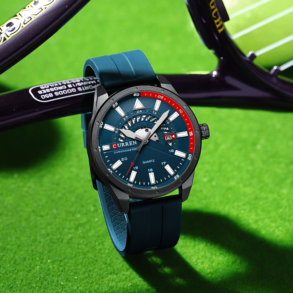 CURREN Watch For Men Top Brand - Luxury Watch Mockup avaliação e preço