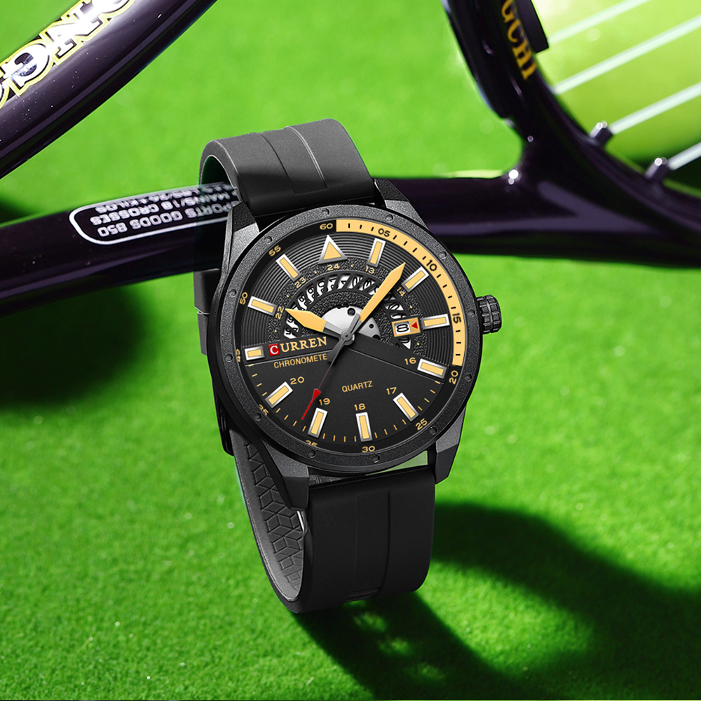 CURREN Watch For Men Top Brand - Luxury Watch Mockup avaliação e preço