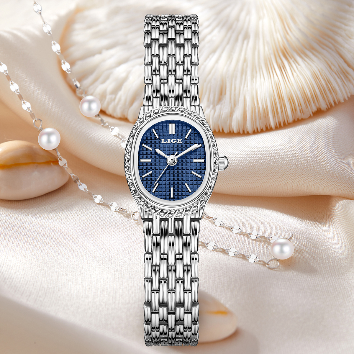 LIGE Fashion Elegant Quartz Wo - Luxury Watch Usa avaliação e preço