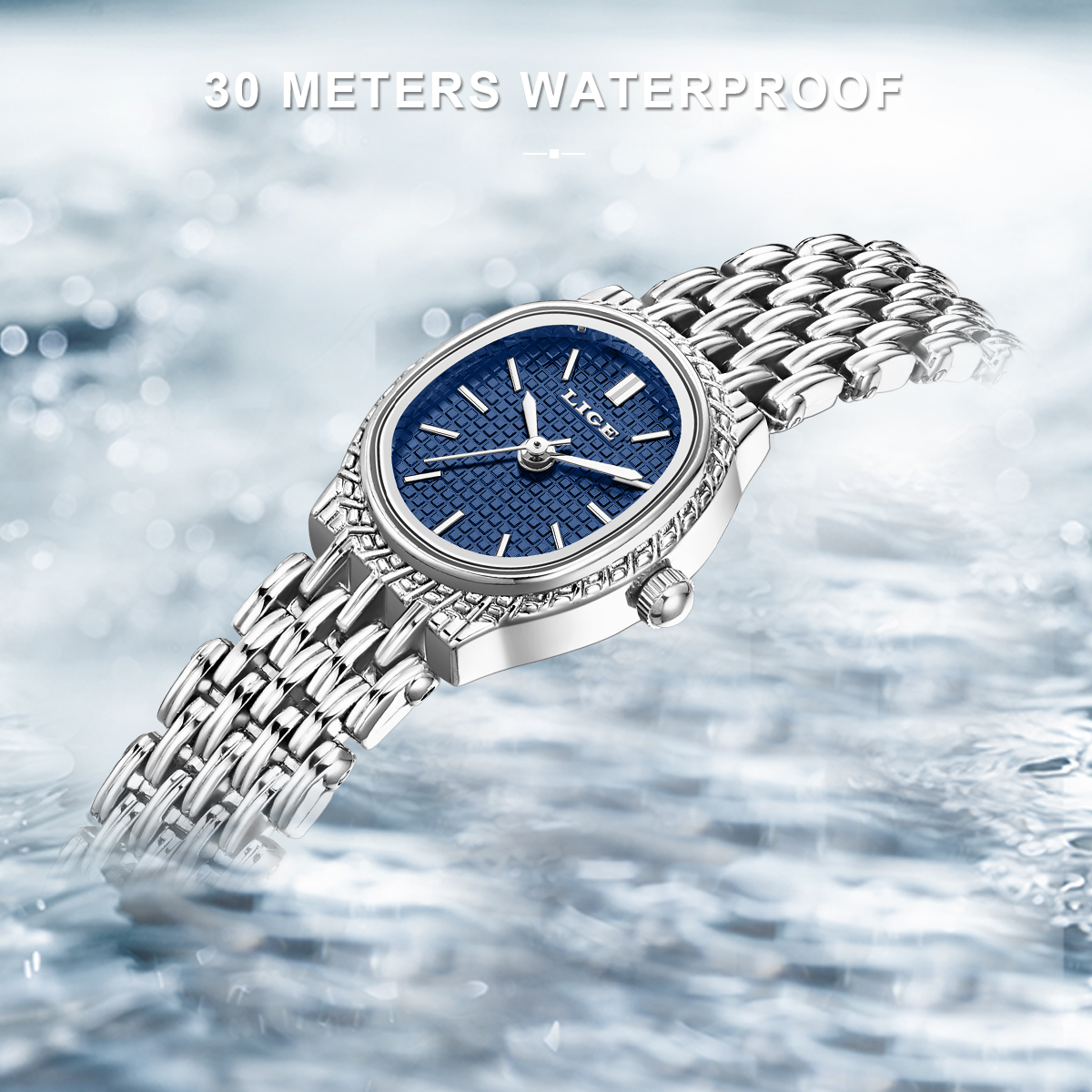 LIGE Fashion Elegant Quartz Wo - Luxury Watch Usa avaliação e preço